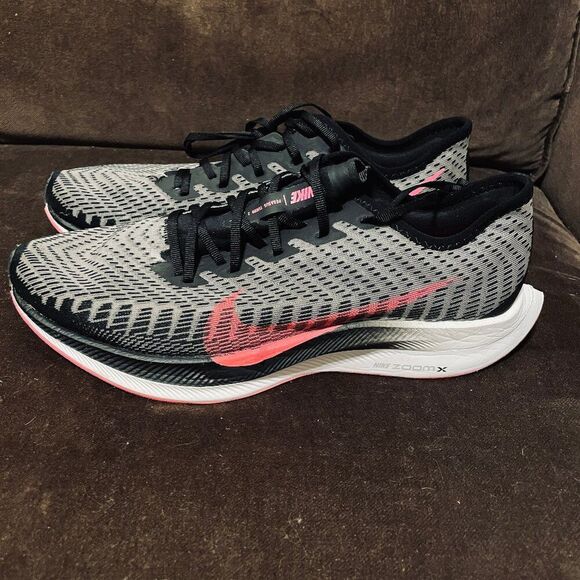 Nike Zoom Pegasus Turbo 2 Black/Pink Grey AT2863-007 Mens 10.5 US 44.5 EUR - Picture 10 of 15